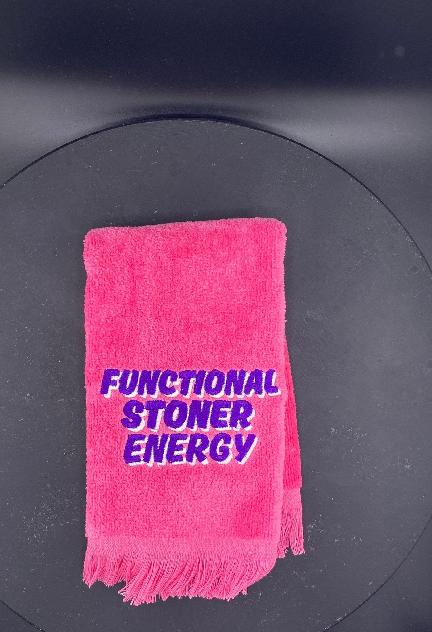 Functional Stoner Energy – Leisure Luxe Towel - West & Remount Custom Apparel