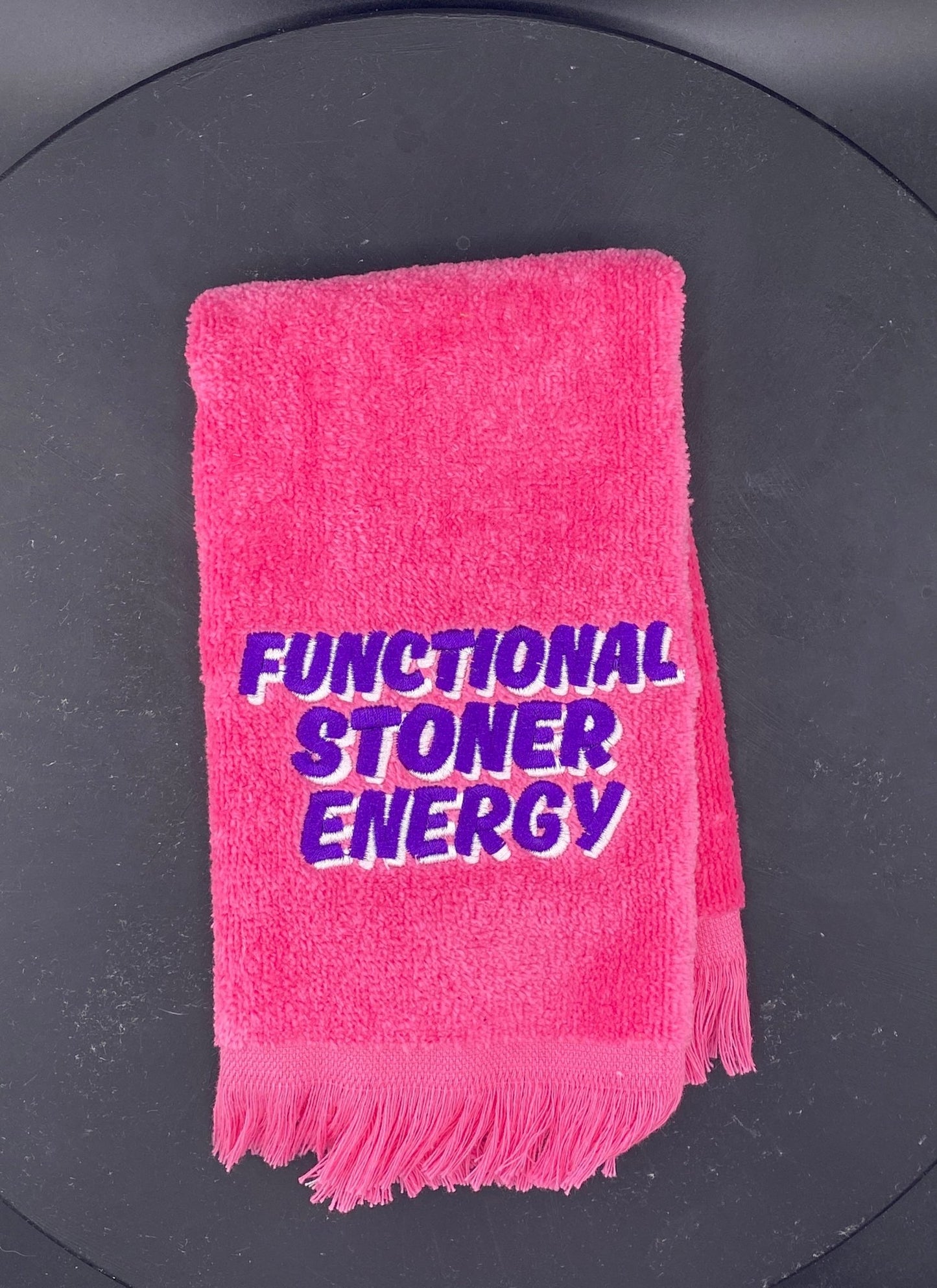 Functional Stoner Energy – Leisure Luxe Towel - West & Remount Custom Apparel