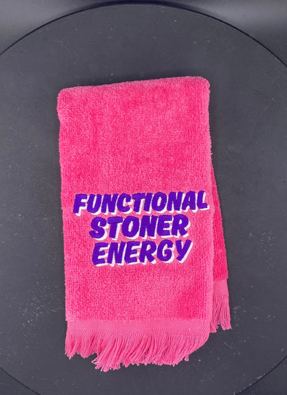 Functional Stoner Energy – Leisure Luxe Towel - West & Remount Custom Apparel