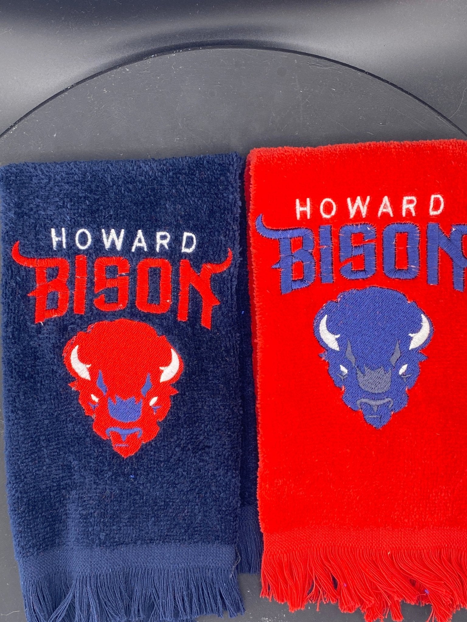Howard University Bison Leisure Luxe Towel - West & Remount Custom Apparel