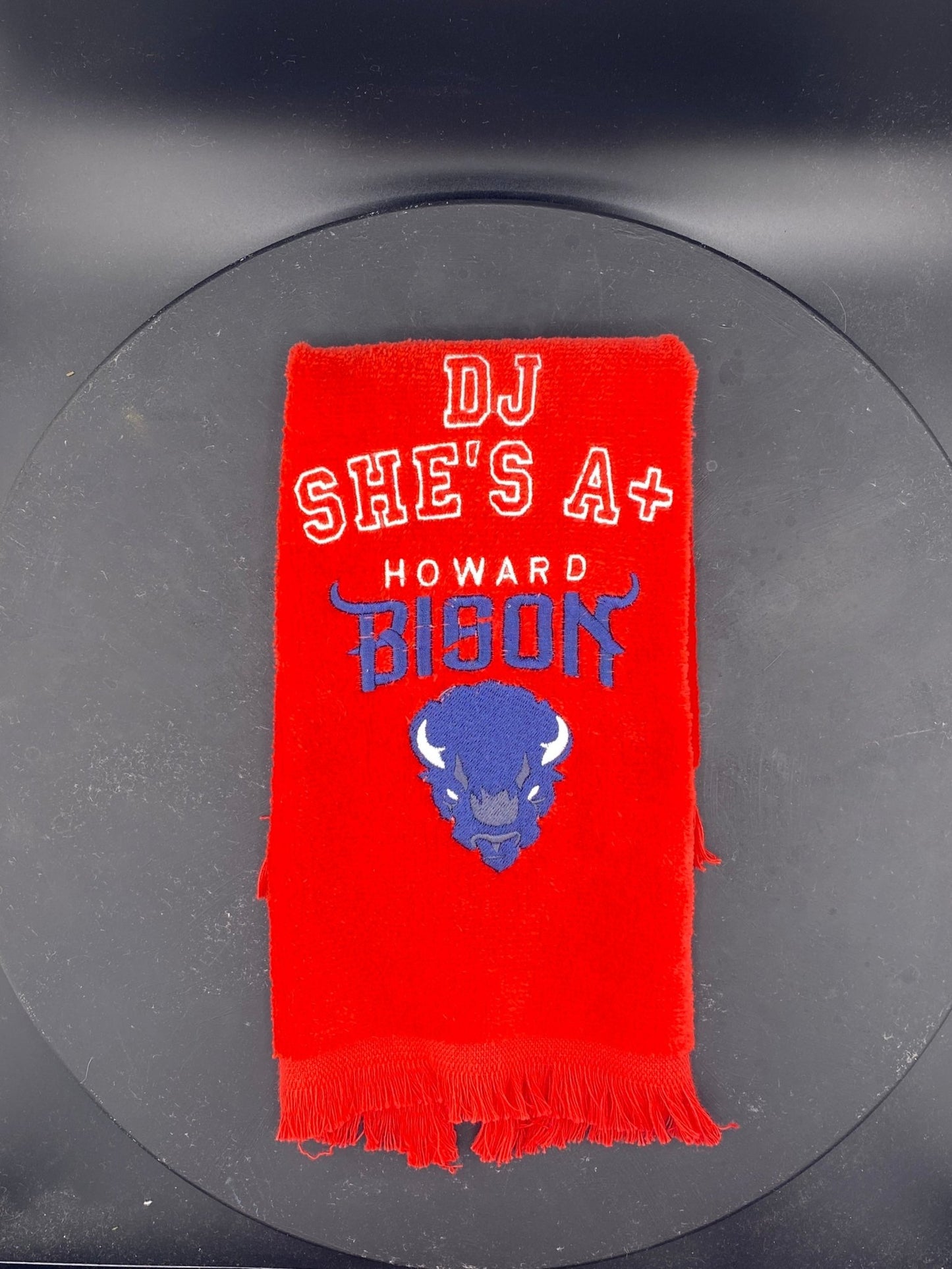 Howard University Bison Leisure Luxe Towel - West & Remount Custom Apparel