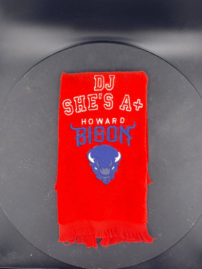 Howard University Bison Leisure Luxe Towel - West & Remount Custom Apparel