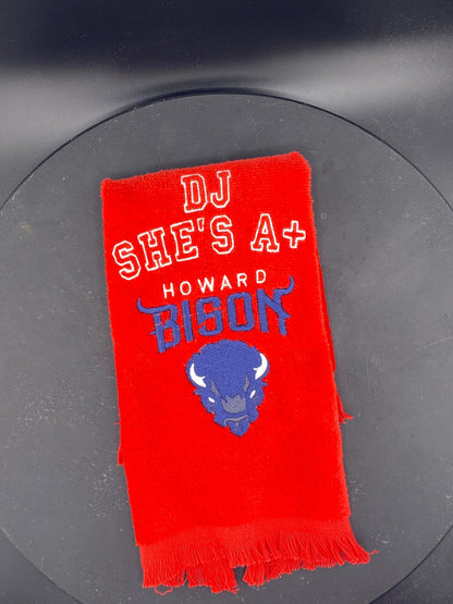 Howard University Bison Leisure Luxe Towel - West & Remount Custom Apparel