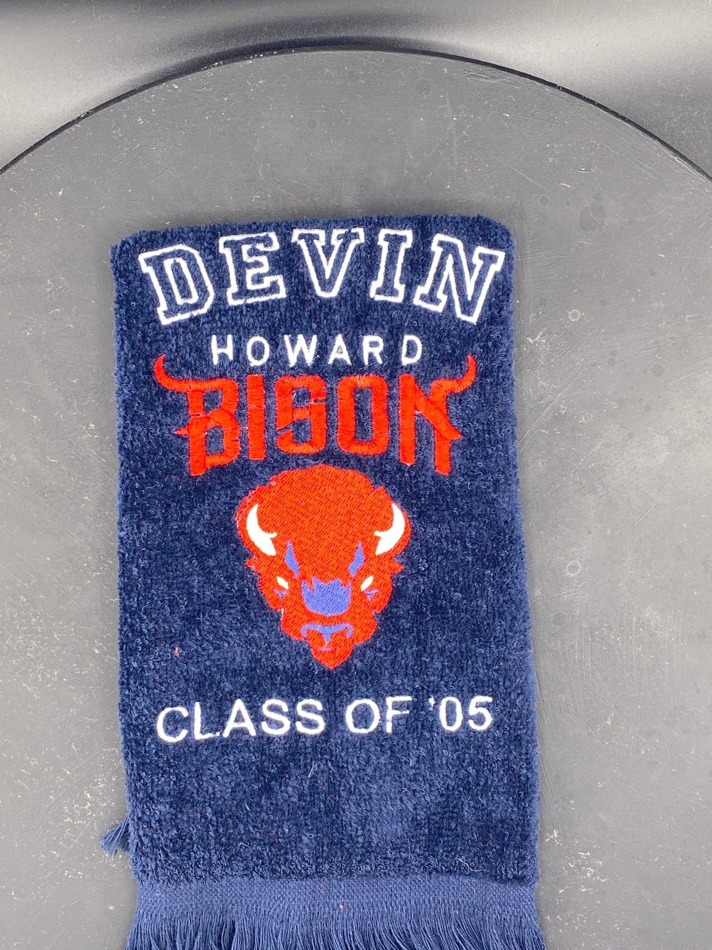 Howard University Bison Leisure Luxe Towel - West & Remount Custom Apparel