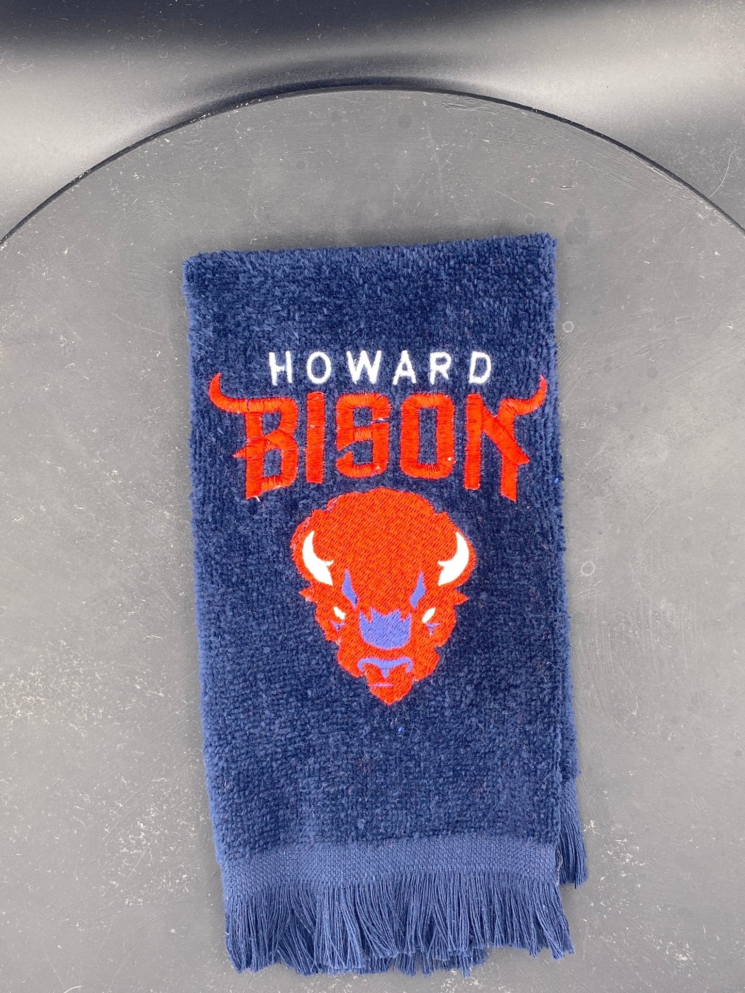 Howard University Bison Leisure Luxe Towel - West & Remount Custom Apparel