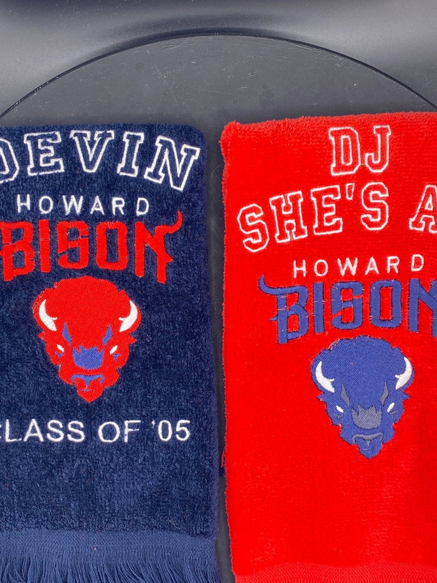 Howard University Bison Leisure Luxe Towel - West & Remount Custom Apparel