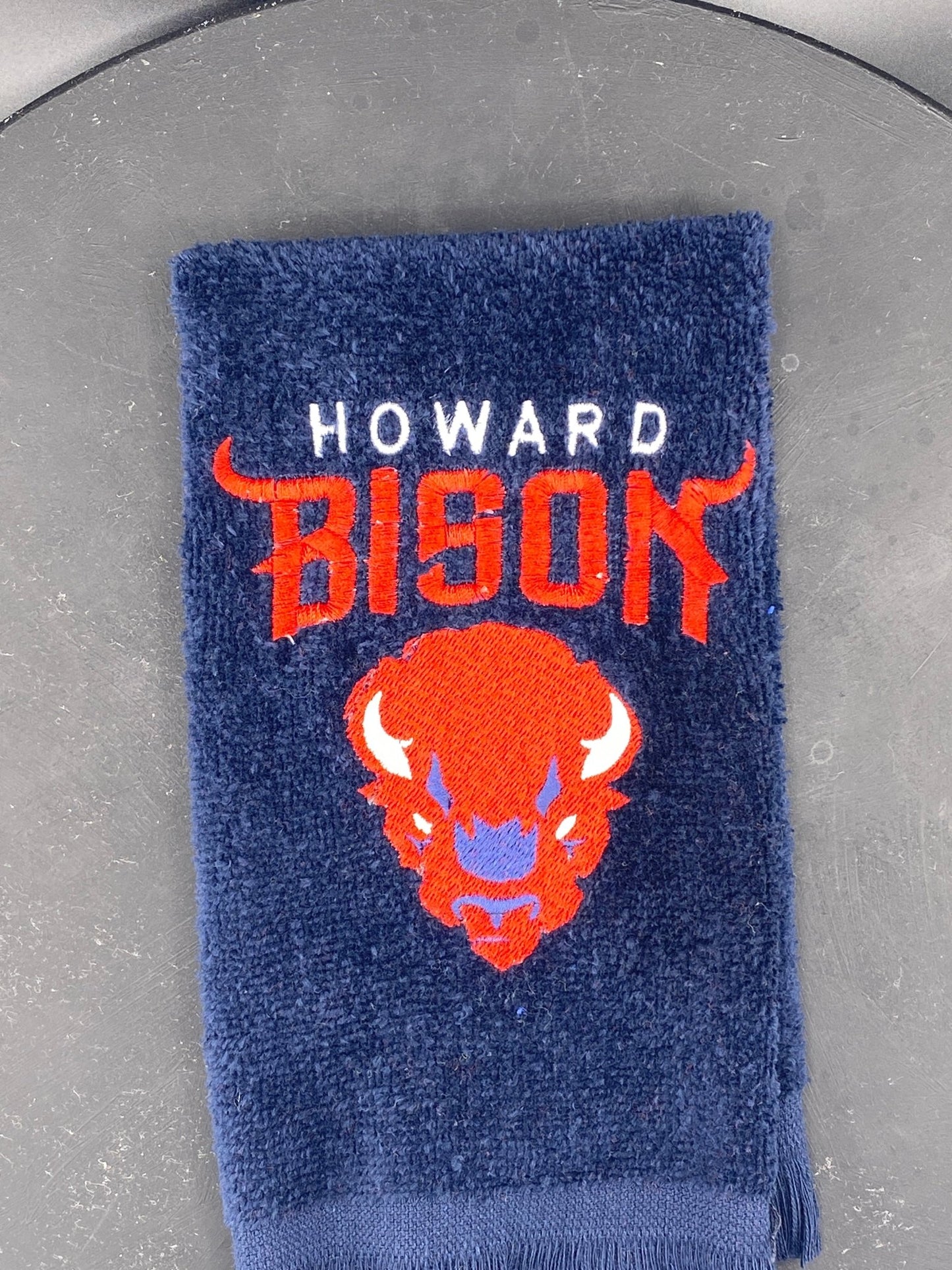 Howard University Bison Leisure Luxe Towel - West & Remount Custom Apparel