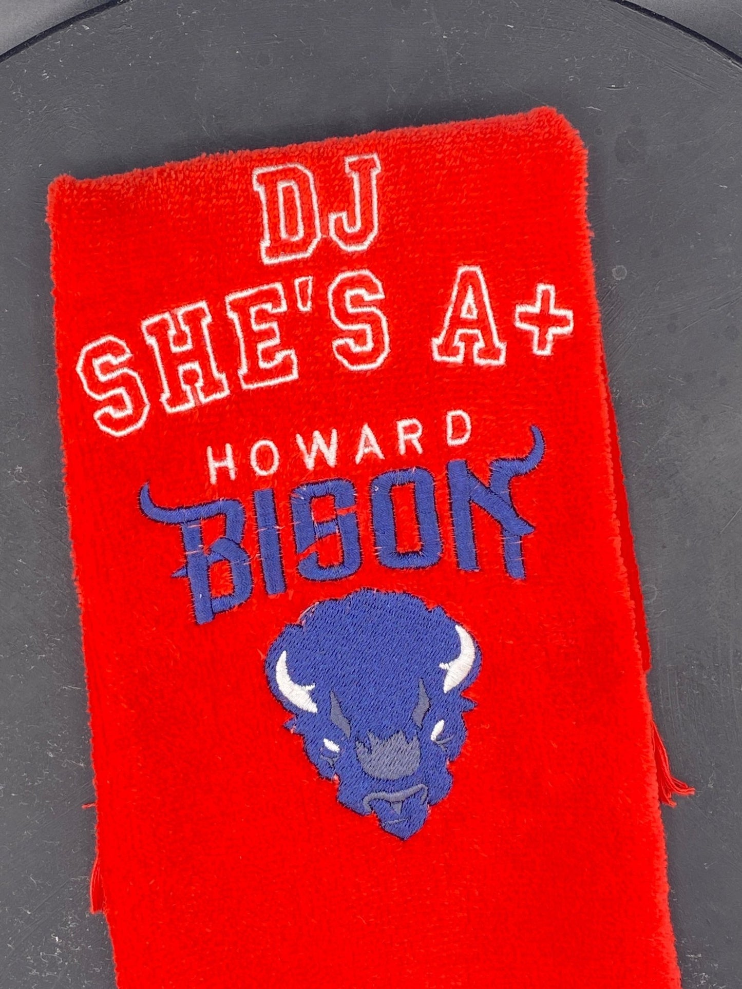 Howard University Bison Leisure Luxe Towel - West & Remount Custom Apparel