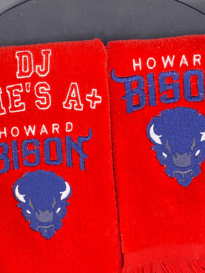 Howard University Bison Leisure Luxe Towel - West & Remount Custom Apparel