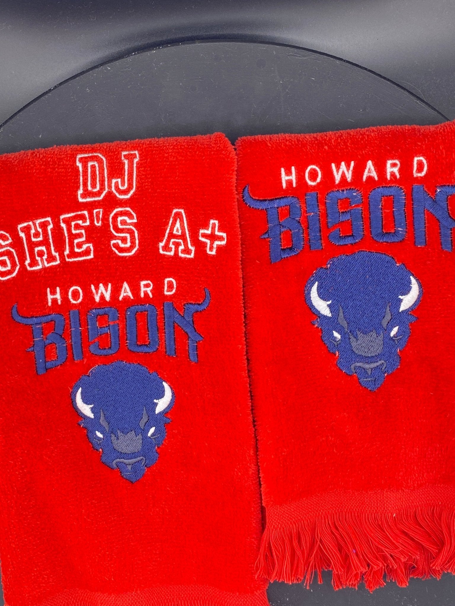 Howard University Bison Leisure Luxe Towel - West & Remount Custom Apparel