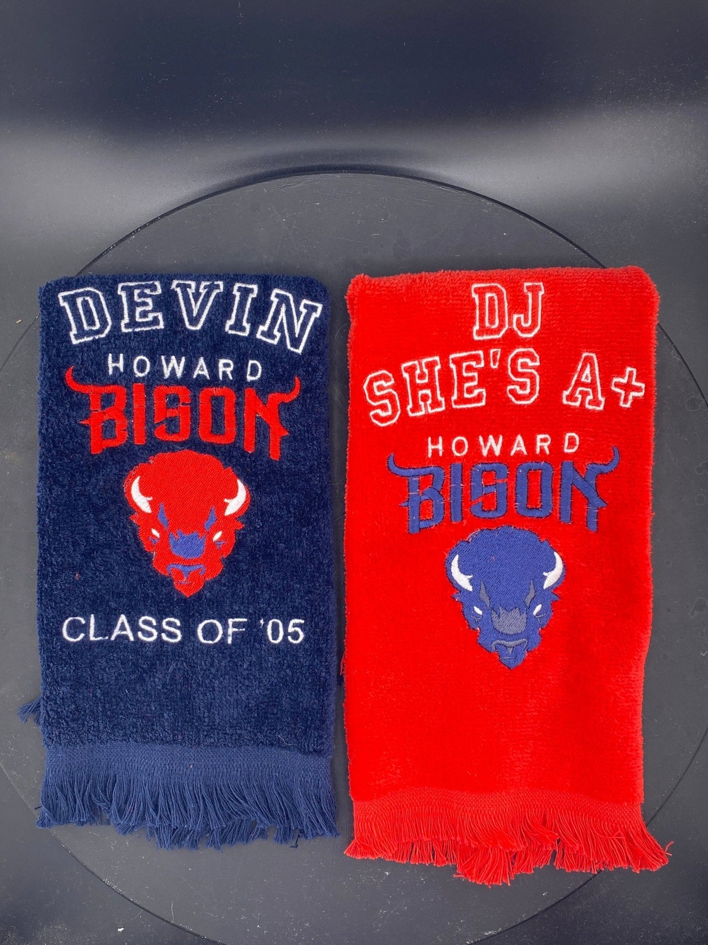 Howard University Bison Leisure Luxe Towel - West & Remount Custom Apparel