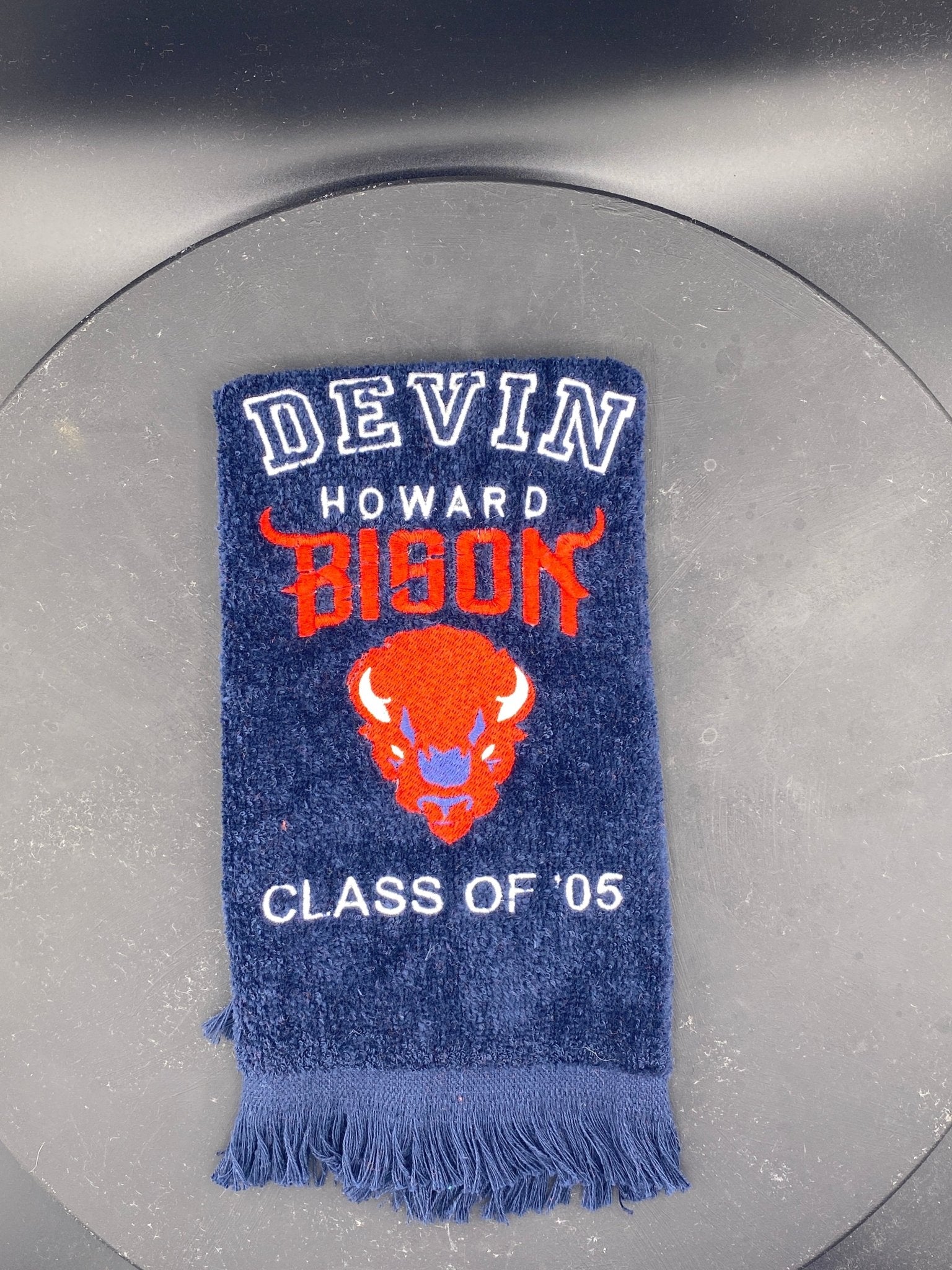 Howard University Bison Leisure Luxe Towel - West & Remount Custom Apparel