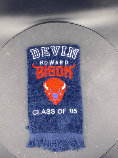 Howard University Bison Leisure Luxe Towel - West & Remount Custom Apparel