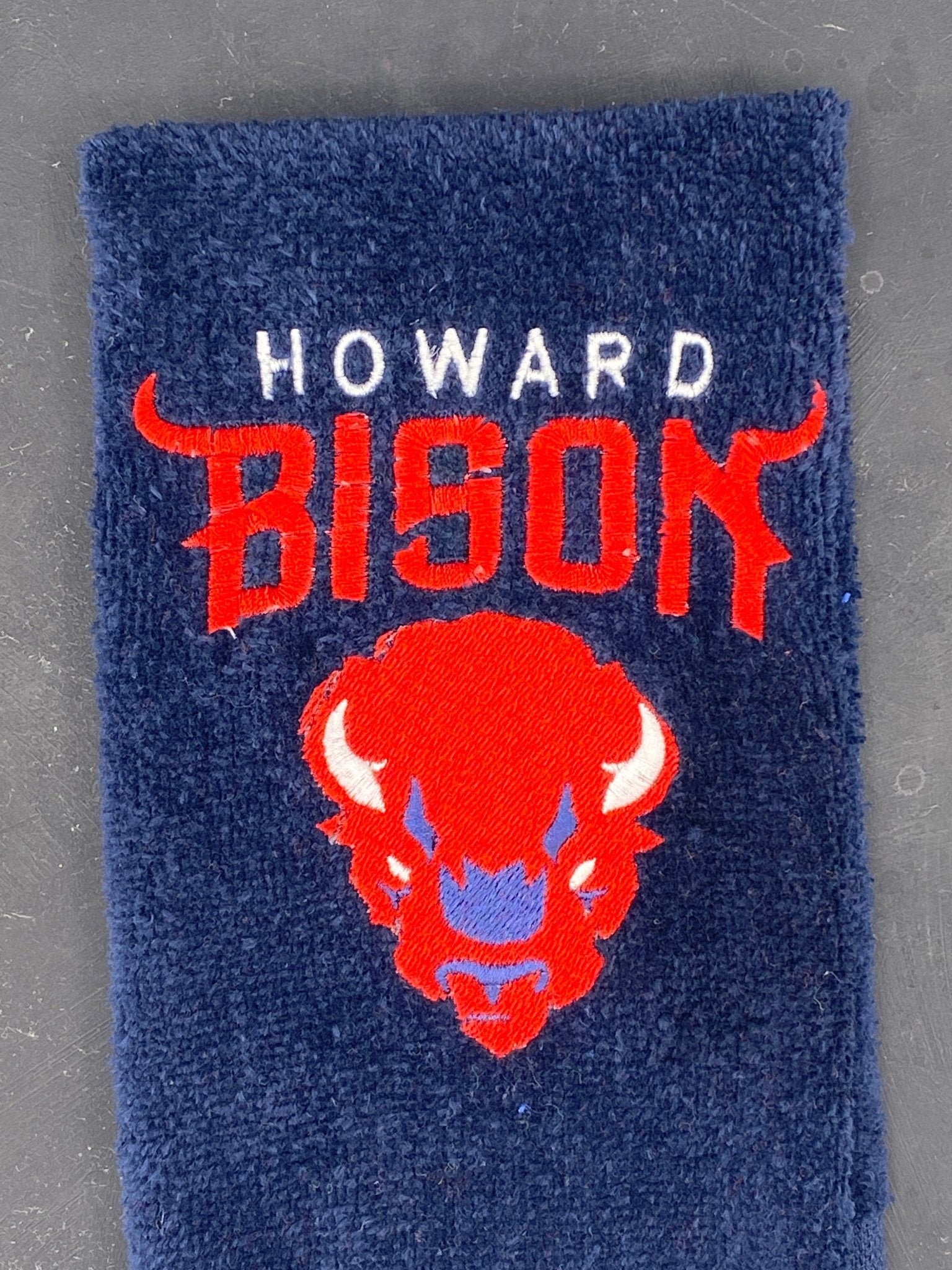 Howard University Bison Leisure Luxe Towel - West & Remount Custom Apparel