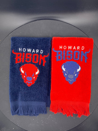 Howard University Bison Leisure Luxe Towel - West & Remount Custom Apparel