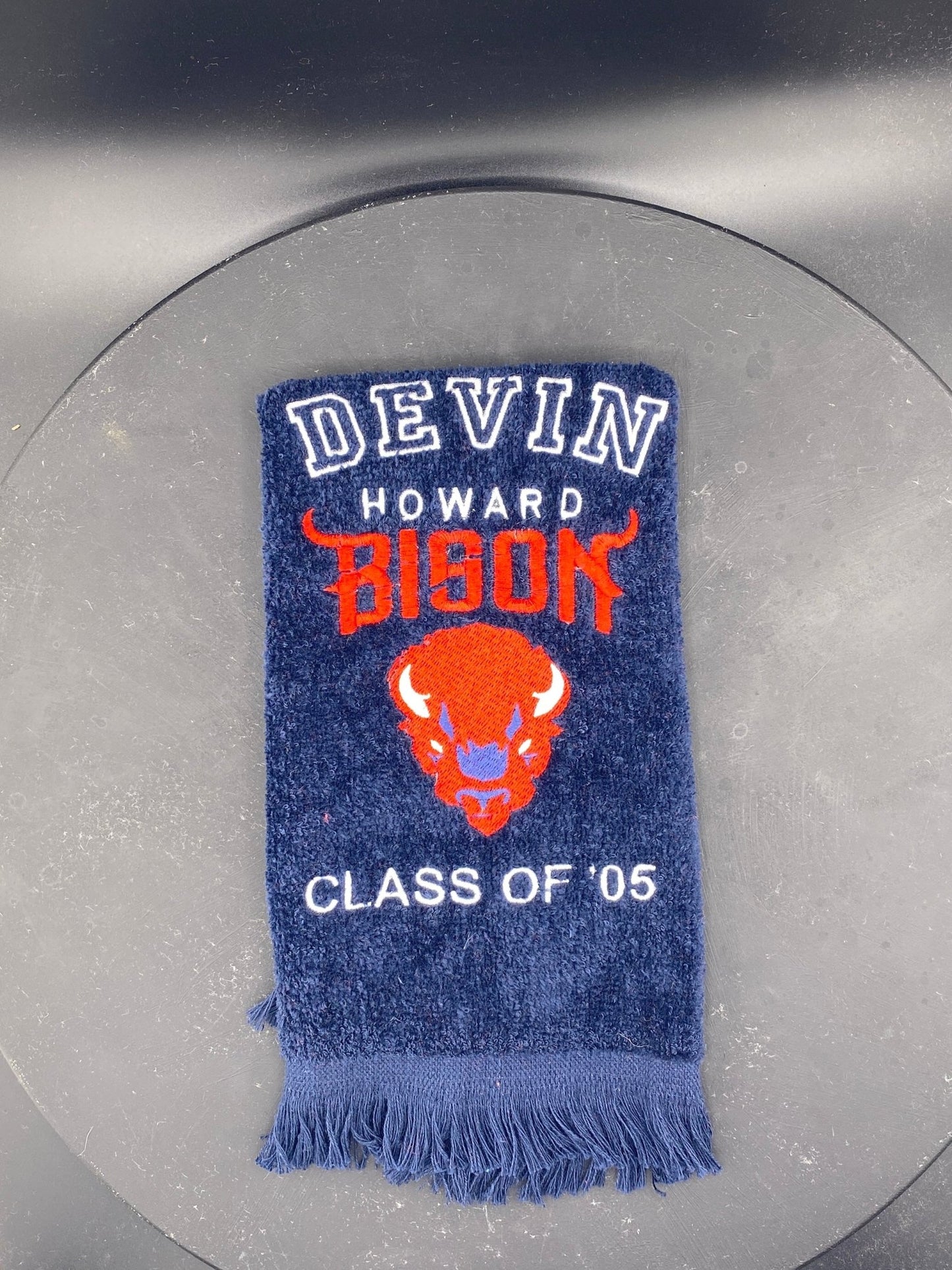 Howard University Bison Leisure Luxe Towel - West & Remount Custom Apparel