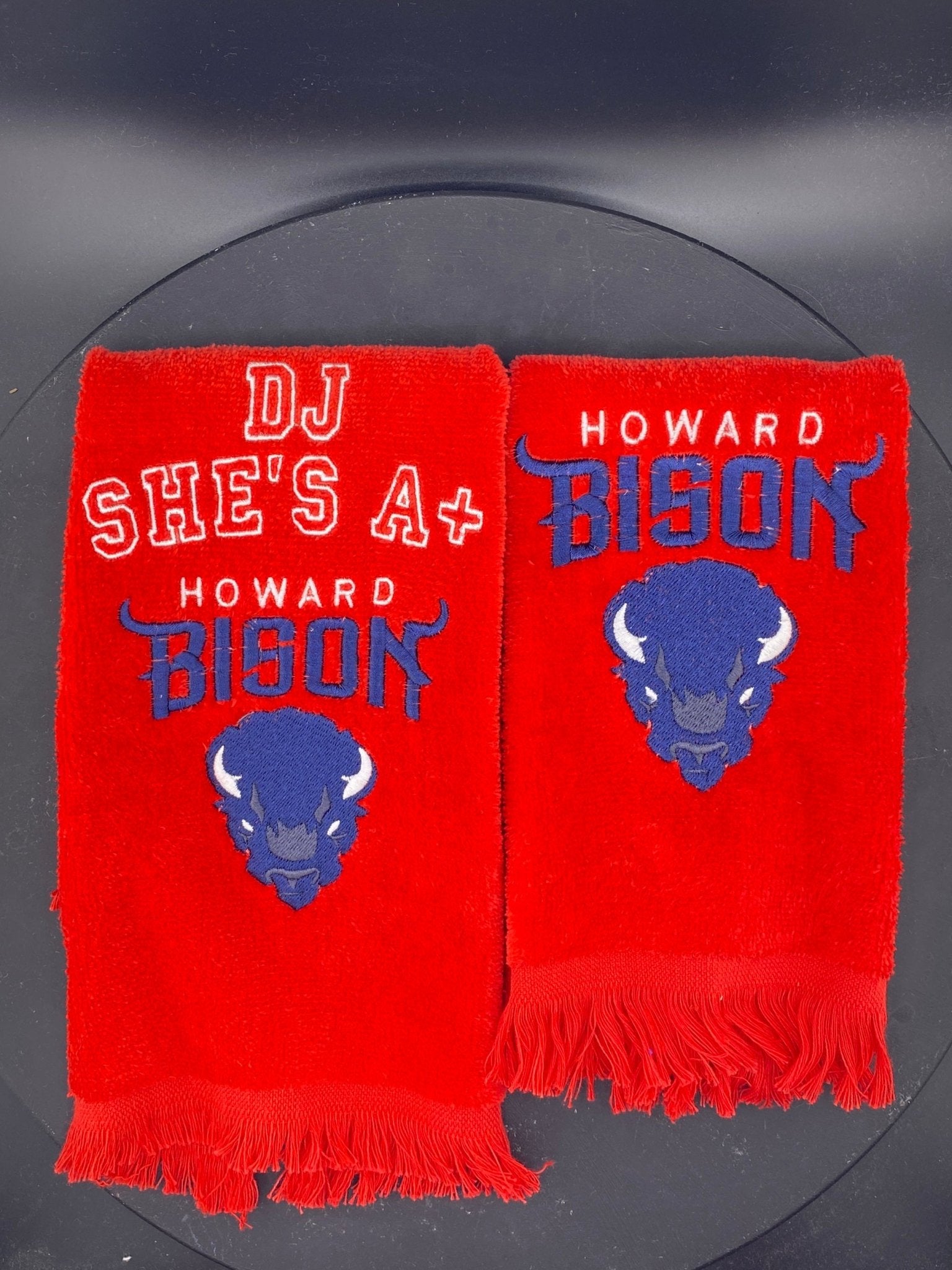 Howard University Bison Leisure Luxe Towel - West & Remount Custom Apparel