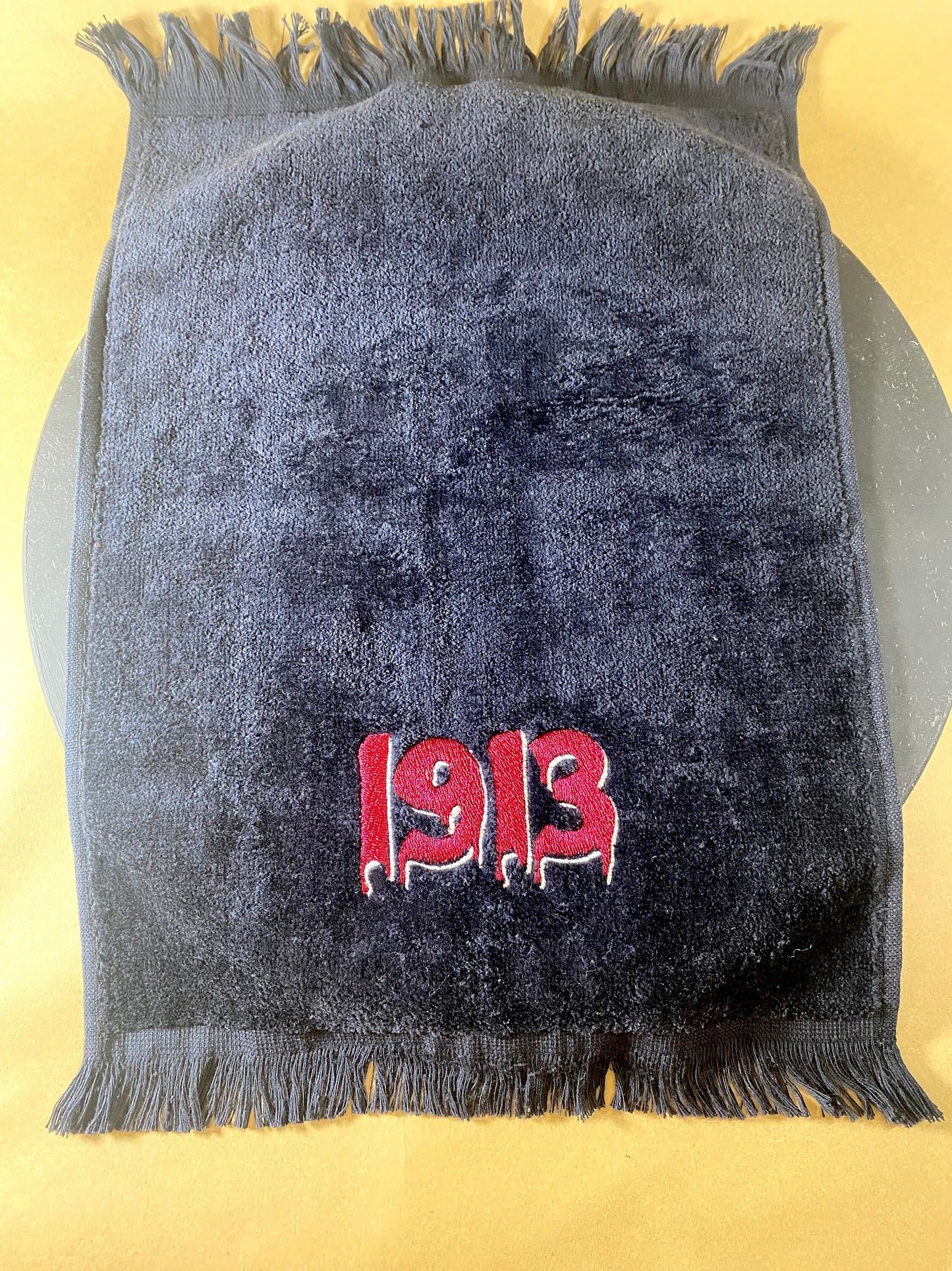 Delta Sigma Theta Dripping 1913 Embroidered Stroll Towel