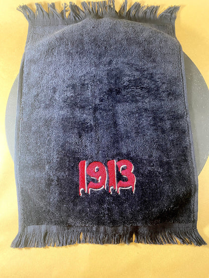 Delta Sigma Theta Dripping 1913 Embroidered Stroll Towel