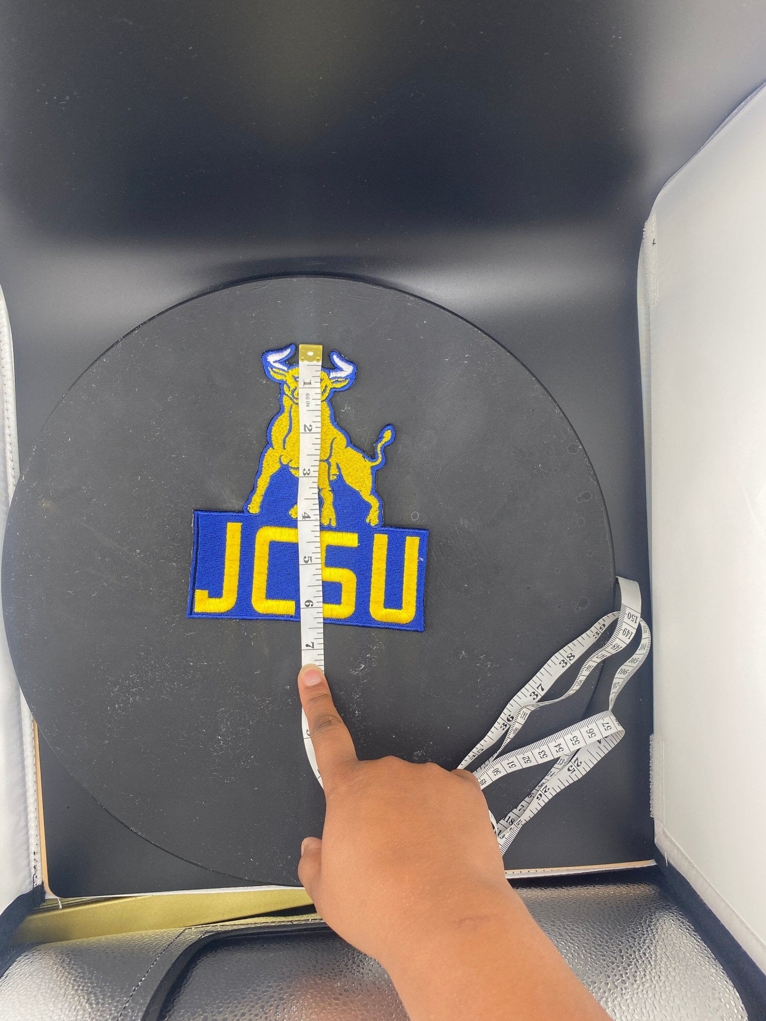 JCSU Golden Bull Iron - On Patch  - West & Remount Custom Apparel