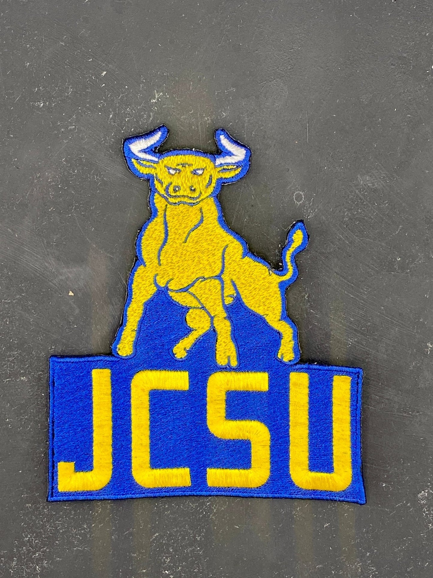 JCSU Golden Bull Iron - On Patch  - West & Remount Custom Apparel