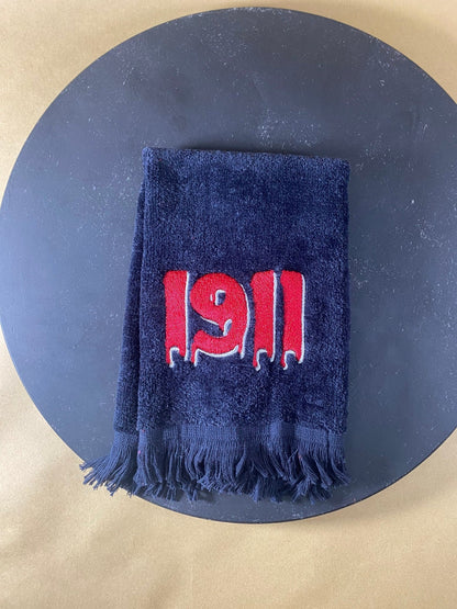 Kappa Alpha Psi Towel – Embroidered Kane Gift for Probate & Homecoming | Divine 9 Drip - West & Remount Custom Apparel