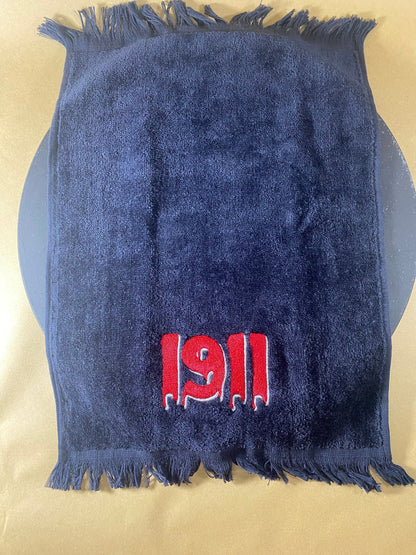 Kappa Alpha Psi Towel – Embroidered Kane Gift for Probate & Homecoming | Divine 9 Drip - West & Remount Custom Apparel