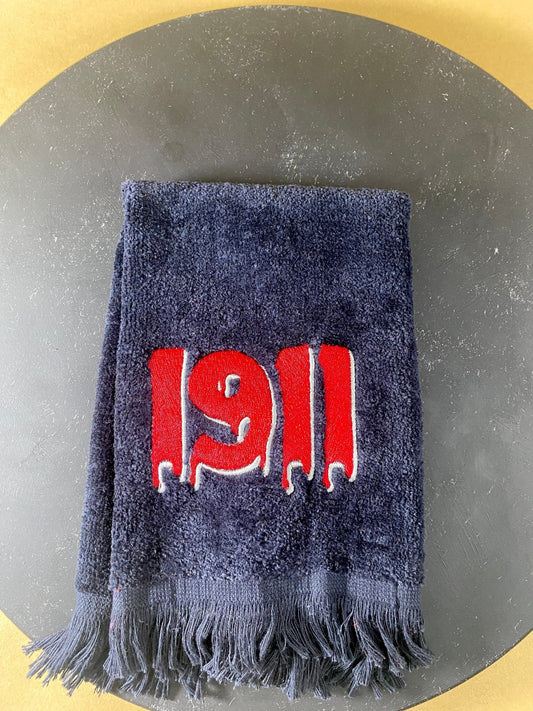 Kappa Alpha Psi Towel – Embroidered Kane Gift for Probate & Homecoming | Divine 9 Drip - West & Remount Custom Apparel