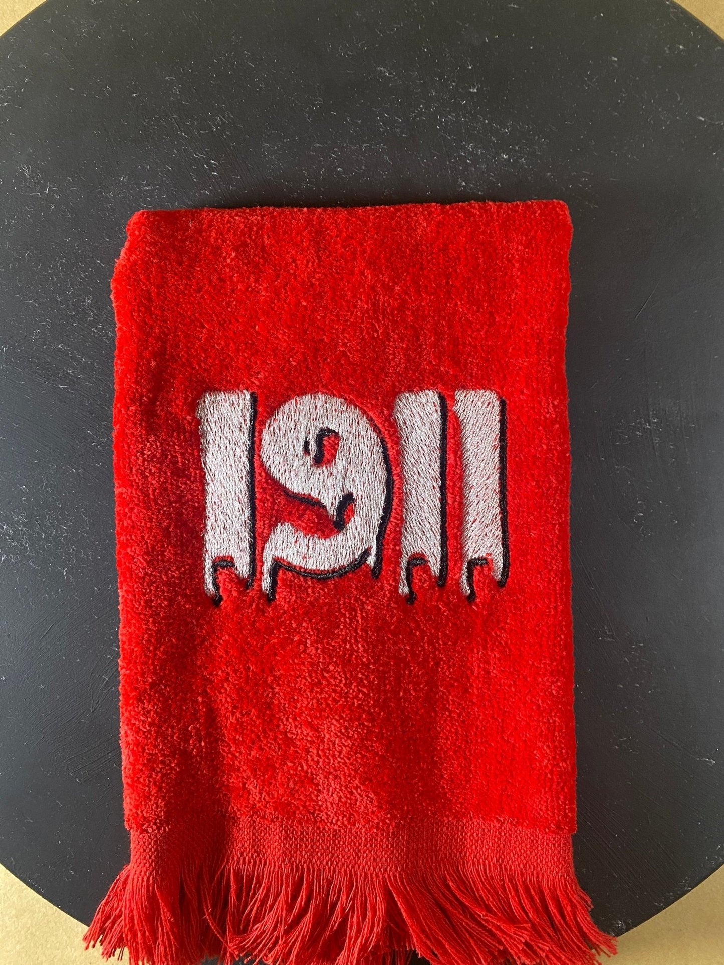 Kappa Alpha Psi Towel – Embroidered Kane Gift for Probate & Homecoming | Divine 9 Drip - West & Remount Custom Apparel