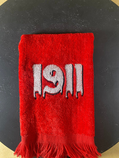 Kappa Alpha Psi Towel – Embroidered Kane Gift for Probate & Homecoming | Divine 9 Drip - West & Remount Custom Apparel