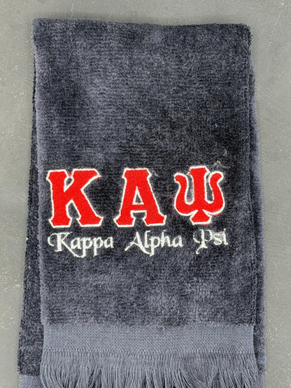 Kappa Alpha Psi Letters Series Embroidered Towel - West & Remount Custom Apparel