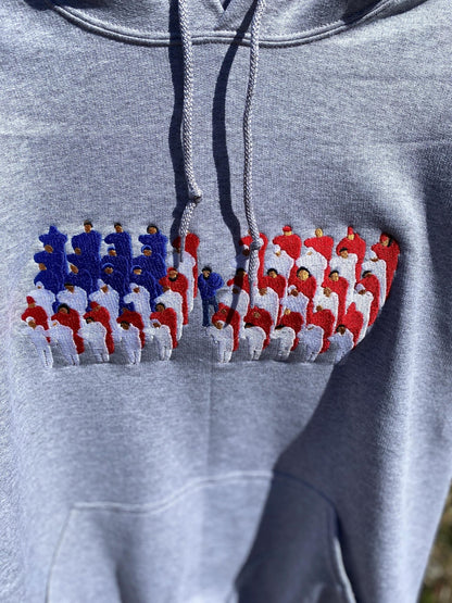 Kendrick Lamar Super Bowl Hoodie – Stitched Tribute to a Cultural Moment - West & Remount Custom Apparel