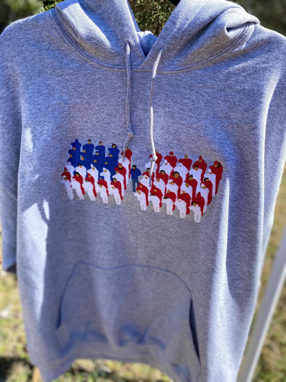 Kendrick Lamar Super Bowl Hoodie – Stitched Tribute to a Cultural Moment - West & Remount Custom Apparel