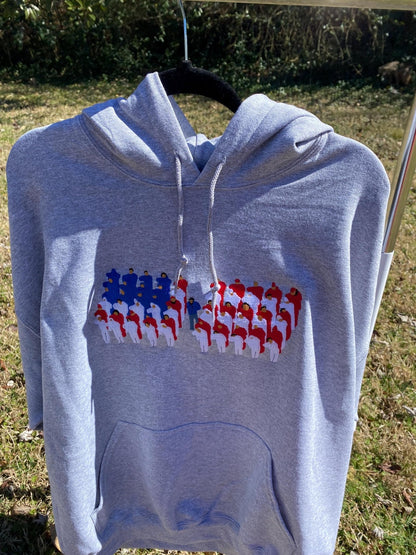 Kendrick Lamar Super Bowl Hoodie – Stitched Tribute to a Cultural Moment - West & Remount Custom Apparel