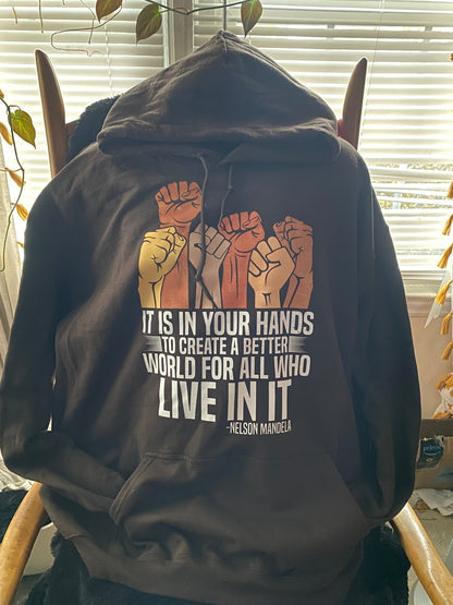 Nelson Told Us Hoodie - West & Remount Custom Apparel