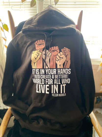 Nelson Told Us Hoodie - West & Remount Custom Apparel