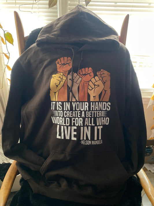 Nelson Told Us Hoodie - West & Remount Custom Apparel