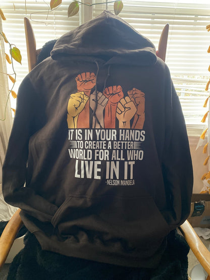 Nelson Told Us Hoodie - West & Remount Custom Apparel