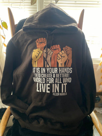 Nelson Told Us Hoodie - West & Remount Custom Apparel