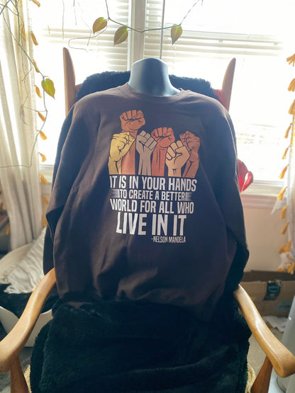 Nelson Told Us Sweatshirt - West & Remount Custom Apparel