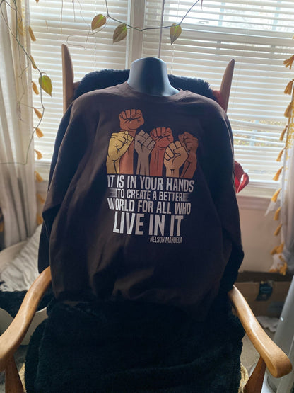 Nelson Told Us Sweatshirt - West & Remount Custom Apparel