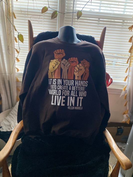 Nelson Told Us Sweatshirt - West & Remount Custom Apparel