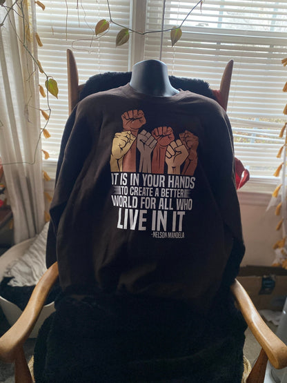 Nelson Told Us Sweatshirt - West & Remount Custom Apparel