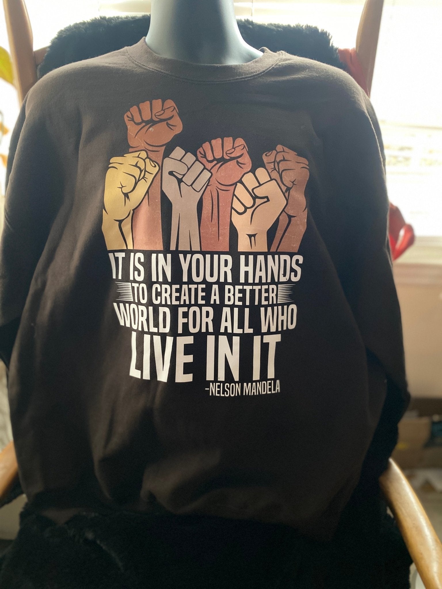 Nelson Told Us Sweatshirt - West & Remount Custom Apparel