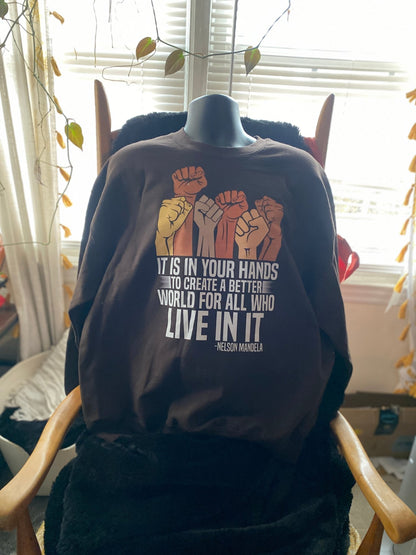 Nelson Told Us Sweatshirt - West & Remount Custom Apparel