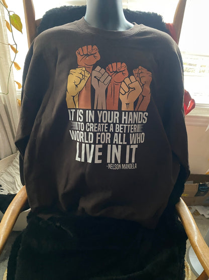 Nelson Told Us Sweatshirt - West & Remount Custom Apparel