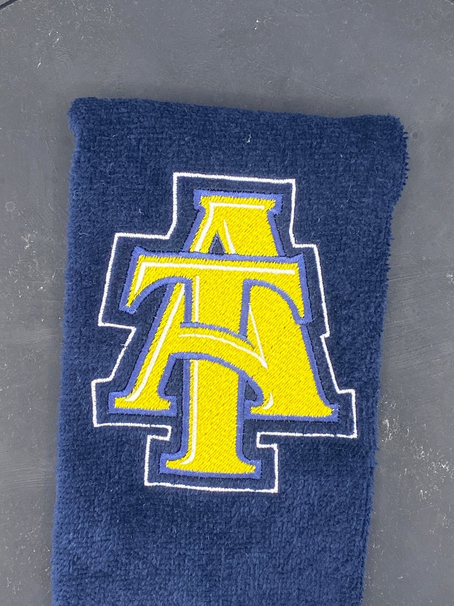 North Carolina A&T Leisure Luxe Towel – Intertwined A&T Logo - West & Remount Custom Apparel
