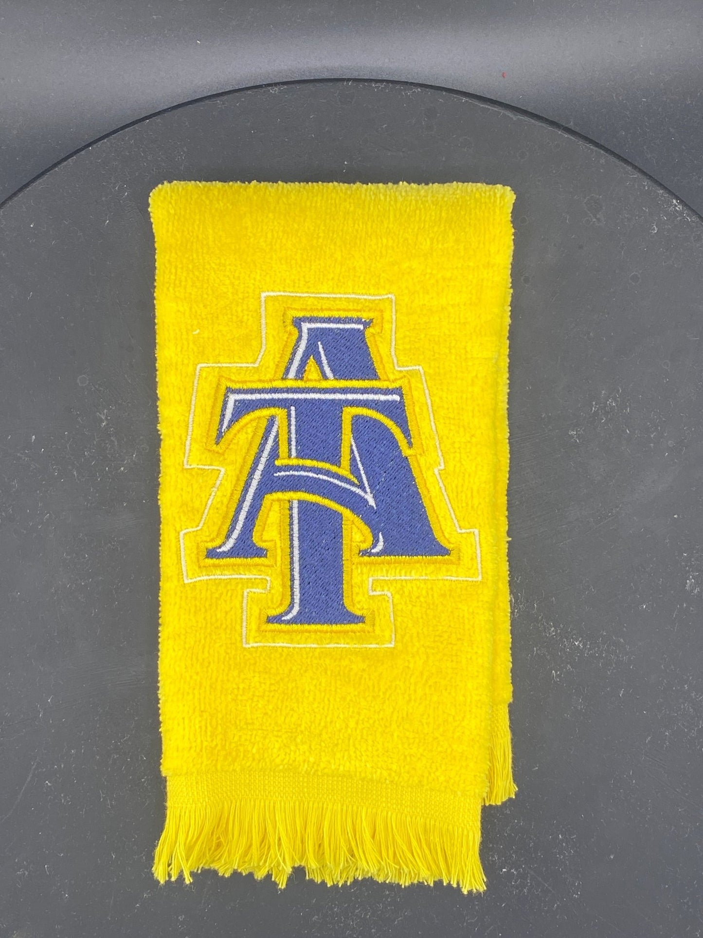 North Carolina A&T Leisure Luxe Towel – Intertwined A&T Logo - West & Remount Custom Apparel