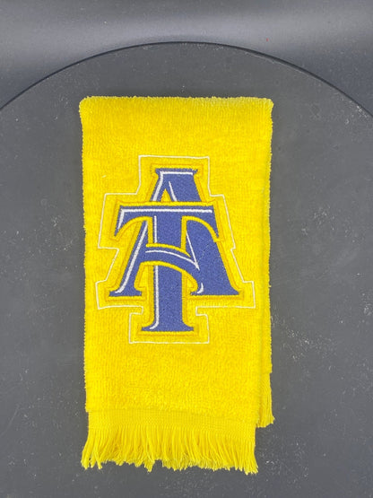 North Carolina A&T Leisure Luxe Towel – Intertwined A&T Logo - West & Remount Custom Apparel