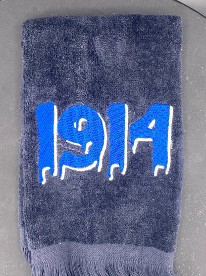 Phi Beta Sigma Towel – Embroidered Greek Paraphernalia for Probates & Step Shows | Divine 9 Drip